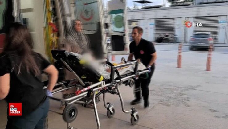 Bursa’da sürgülü kapının altında kalan çocuk ağır yaralandı