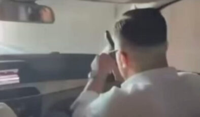 Bursa’da trafik magandası seyir halindeki araçtan ateş açtı