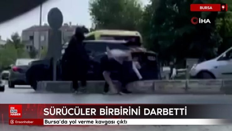 Bursa’da yol verme hengamesi çıktı