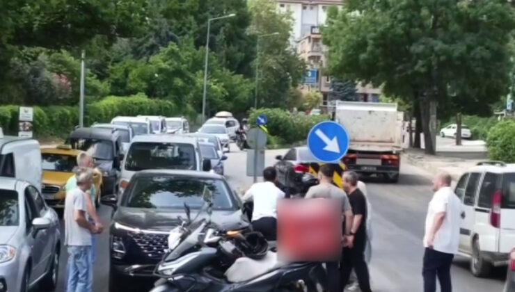 Bursa’daki yol verme arbedesinde iki şoför birbirini darbetti