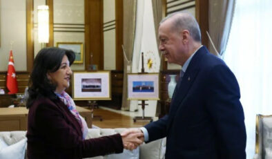 Cumhurbaşkanı Erdoğan, DEM heyetini kabul etti