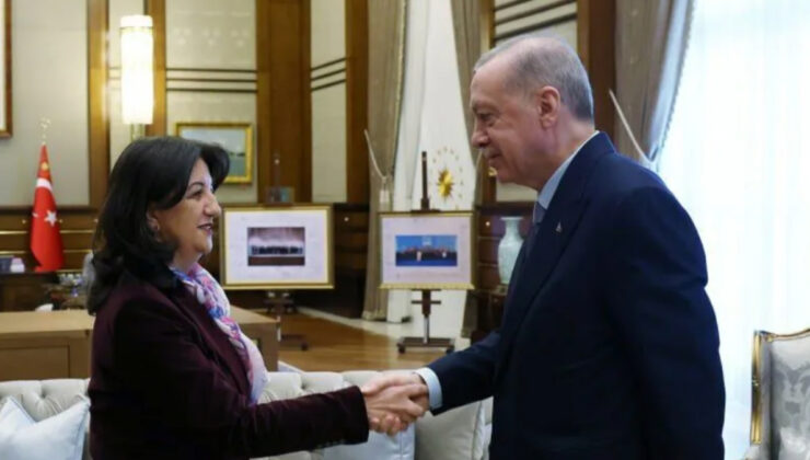 Cumhurbaşkanı Erdoğan, DEM heyetini kabul etti