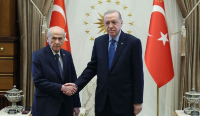 Cumhurbaşkanı Erdoğan ile Devlet Bahçeli görüştü