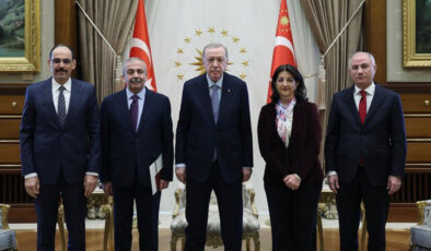 Cumhurbaşkanı Erdoğan ile Pervin Buldan görüştü