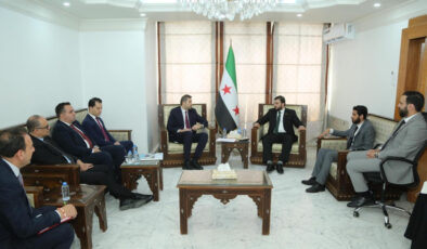 Cumhurbaşkanlığı İrtibat Başkanlığı heyetinden, Suriye Enformasyon Bakanlığı’na ziyaret