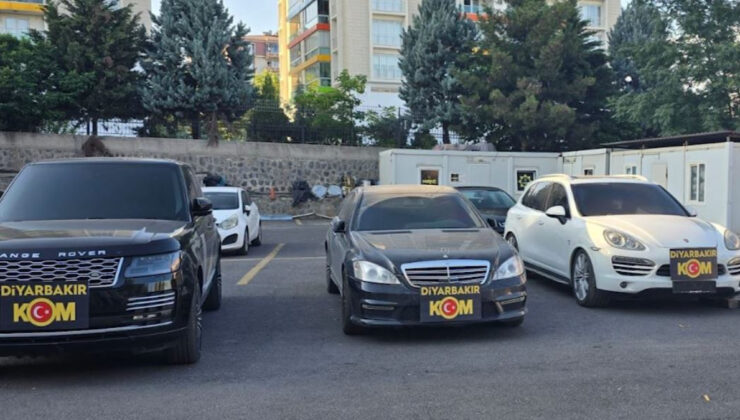 Diyarbakır merkezli 15 vilayette gümrük kaçağı lüks araç operasyonu: 15 tutuklama