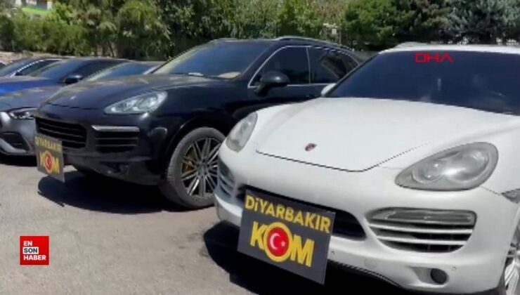 Diyarbakır merkezli 15 vilayette gümrük kaçağı lüks araç operasyonu