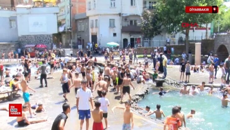 Diyarbakır’da hava sıcaklıkları 45 dereceyi geçti