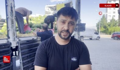 Elazığ’da 30 ton karpuz, vatandaşa fiyatsız dağıtıldı