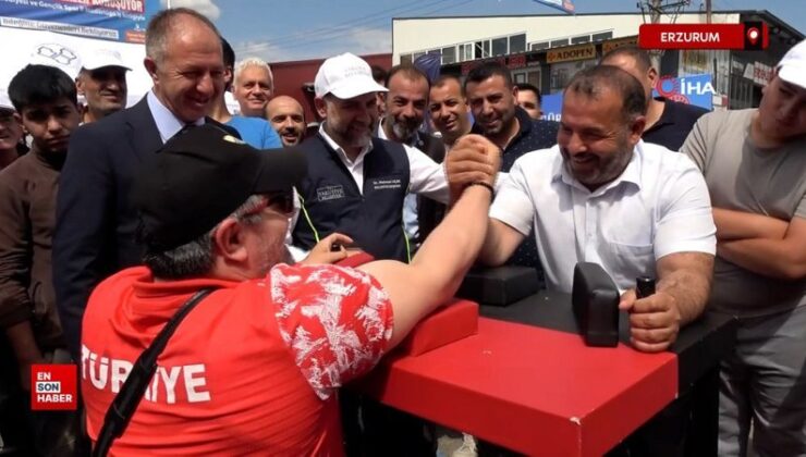 Erzurum’da endüstride usta, kalfa ve çıraklar bileklerini konuşturdu
