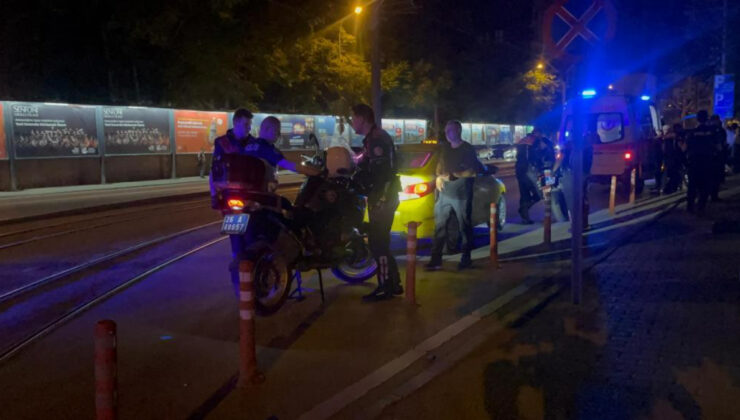 Eskişehir’de kazada 2 polis memuru yaralandı