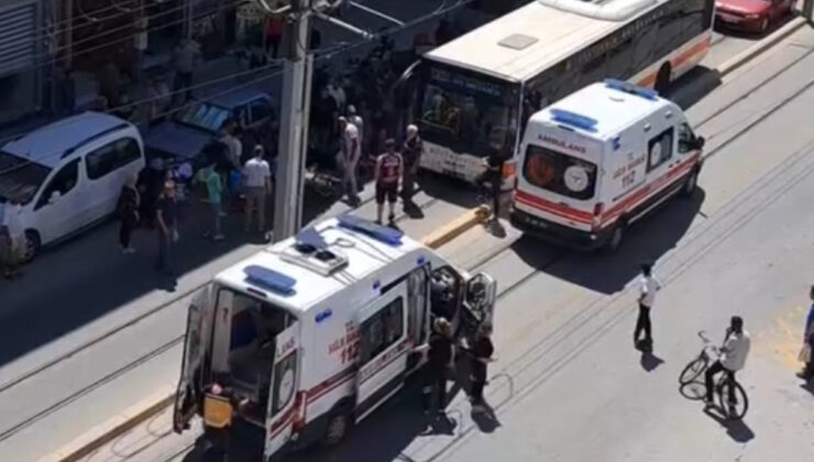 Eskişehir’de motosiklet yolun karşısına geçmeye çalışan bayana çarptı