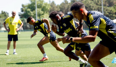 Fenerbahçe, dönemin birinci egzersizini gerçekleştirdi