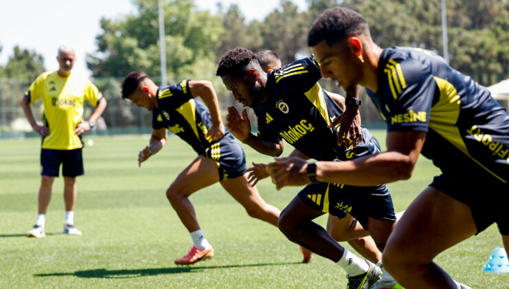 Fenerbahçe, dönemin birinci egzersizini gerçekleştirdi
