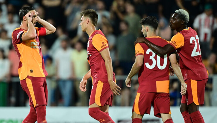 Galatasaray hazırlık maçında Ümraniyespor’u 5 golle geçti