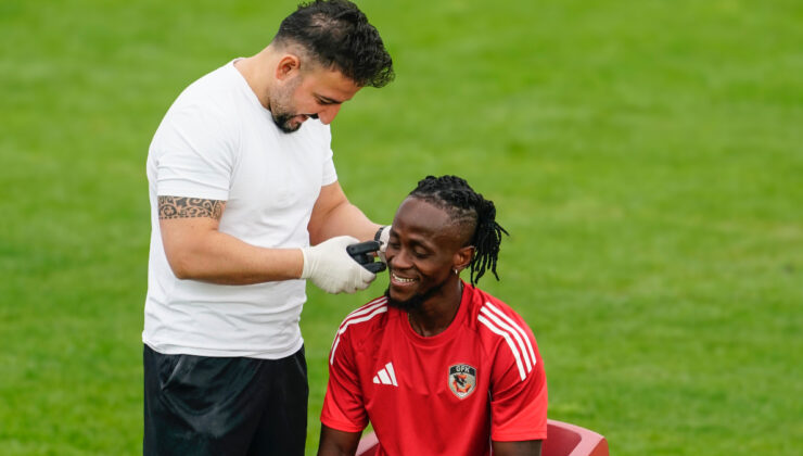 Gaziantep FK’lı oyuncular laktat testinden geçti