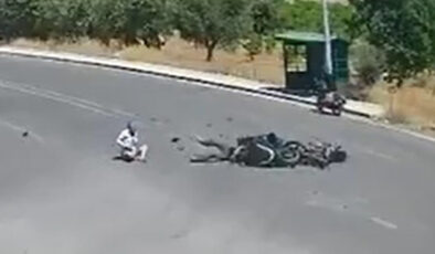 Gaziantep’te motosikletliler çarpıştı: 2 yaralı