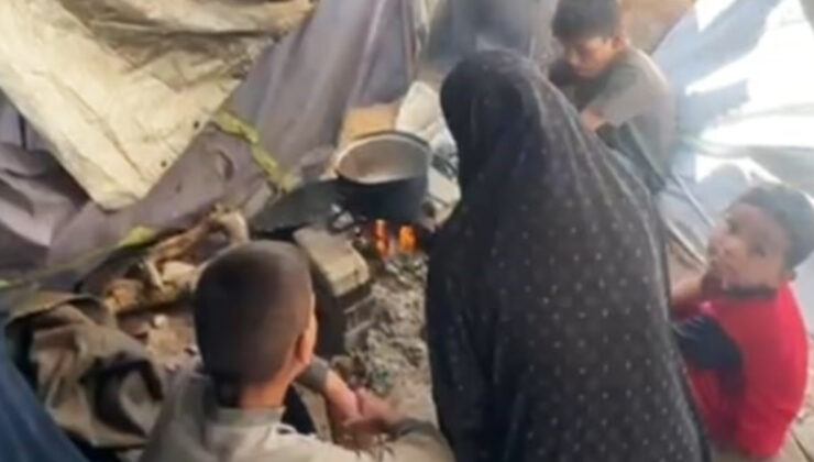 Gazze’de 7 ay sonra sofraya gelen et sevindirdi