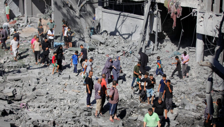 Gazze’de can kaybı 57 bin 338’e yükseldi