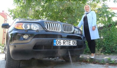 Giresun sokaklarında ’06 RTE 06′ plakalı aracı görenler şaşırıyor
