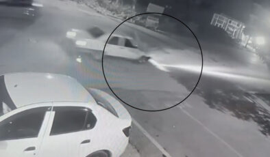 Hatay’da arabanın çarptığı adam metrelerce savruldu