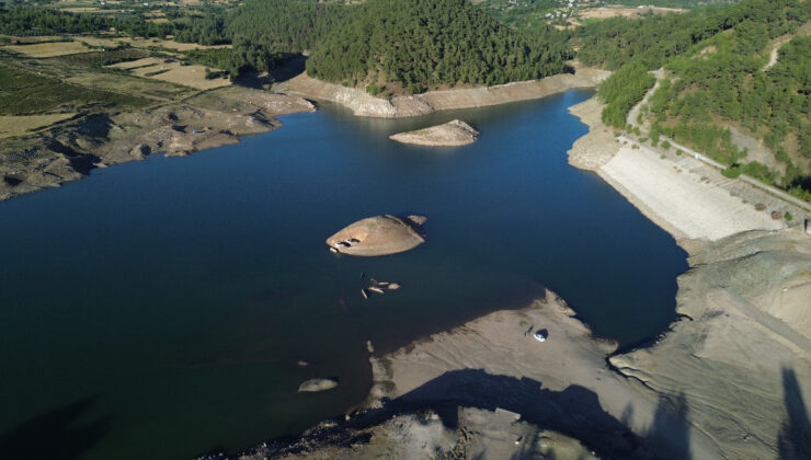 Hatay’da kuraklıkla birlikte barajdaki su düzeyi yüzde 20’ye düştü