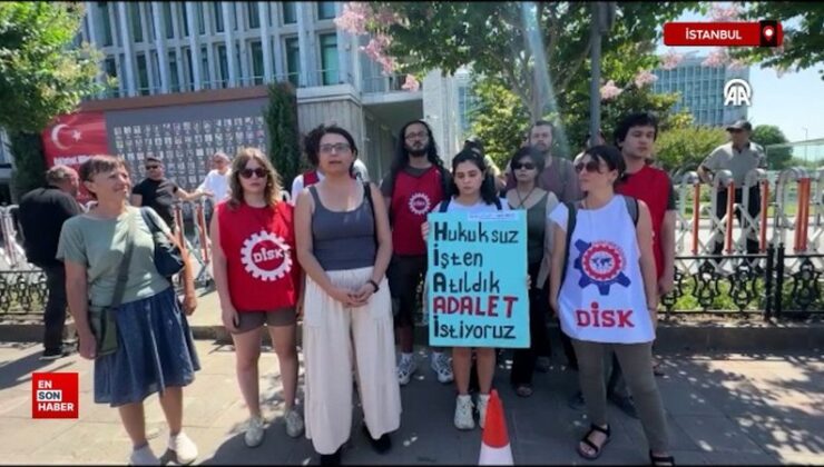 İBB BELTUR’da işten çıkarılan emekçilere dayanak için zincirli aksiyon