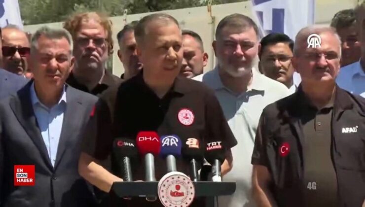 İçişleri Bakanı Ali Yerlikaya’dan konteyner ve ödeme açıklaması