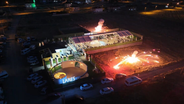 Iğdır’da bir düğünde havai fişek faciaya neden oluyordu