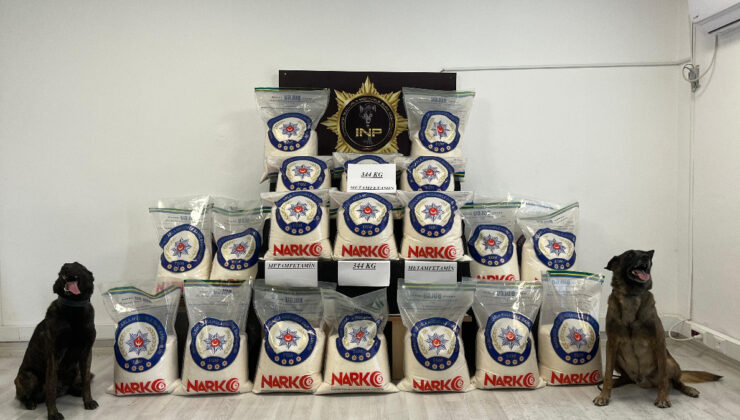 Iğdır’da uyuşturucu operasyonu: 344 kilo metamfetamin ele geçirildi