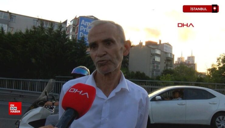 İstanbul Beşiktaş’ta özel halk otobüsünde yangın