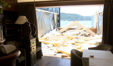 İstanbul Boğazı’ndaki kaçak yapıların yıkım çalışmaları başladı