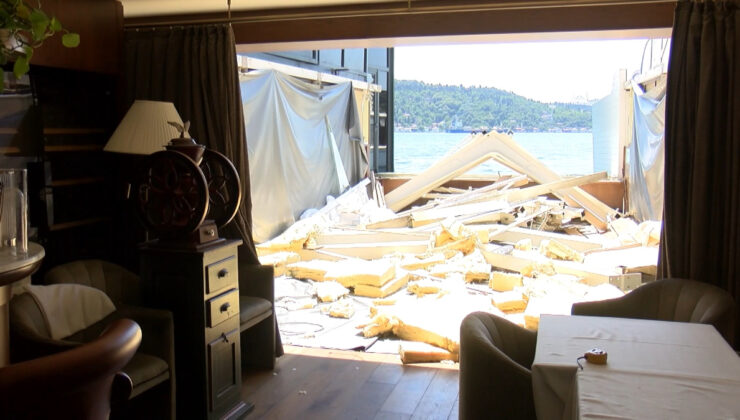 İstanbul Boğazı’ndaki kaçak yapıların yıkım çalışmaları başladı