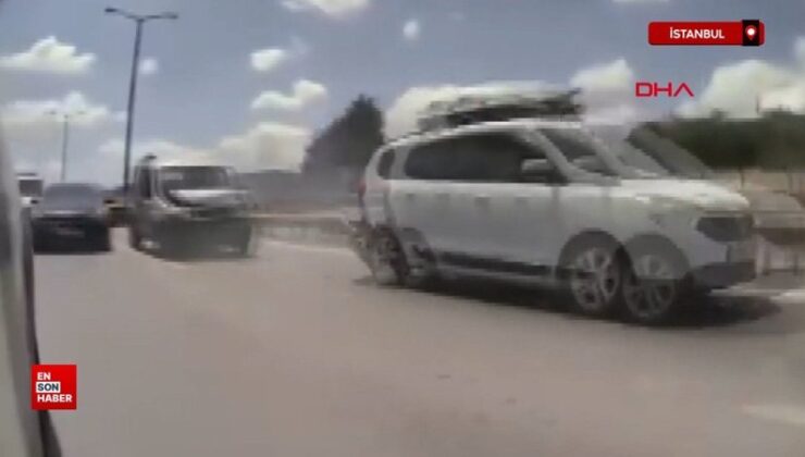 İstanbul Büyükçekmece’de zincirleme kaza