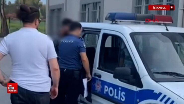 İstanbul Küçükçekmece’de ehliyet imtihanına düzenekle giren aday yakalandı