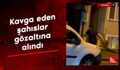 İstanbul Üsküdar’da hengame eden 2 şahıs gözaltına alındı
