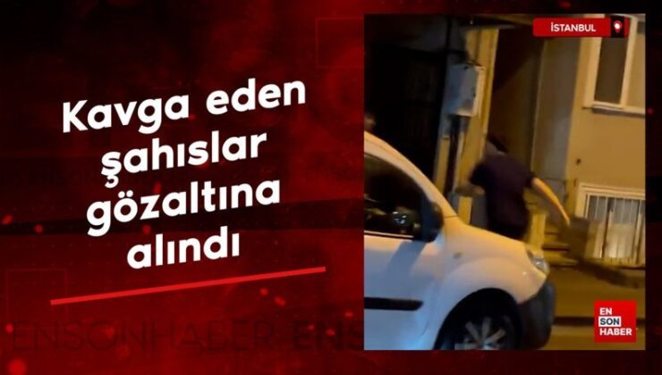 İstanbul Üsküdar’da hengame eden 2 şahıs gözaltına alındı