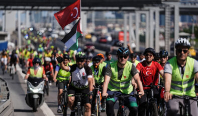 İstanbul’da 15 Temmuz şehitleri için bisiklet çeşidi düzenlendi