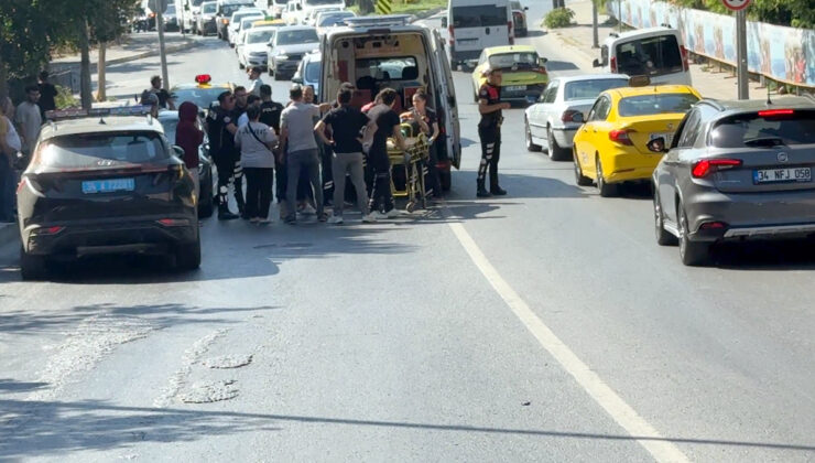 İstanbul’da, Amerika’dan getirdiği araçla trafiğe çıktığı üzere kaza yaptı