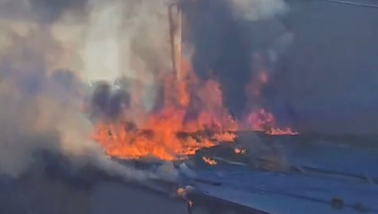 İstanbul’da çocukların çakmakla tehlikeli oyunu, yangın çıkardı