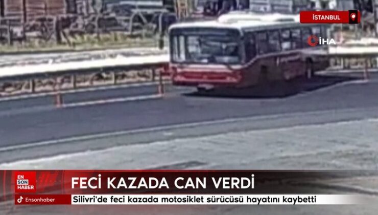 İstanbul’da feci kazada motosiklet şoförü hayatını kaybetti