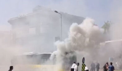 İstanbul’da İETT otobüsünde yangın