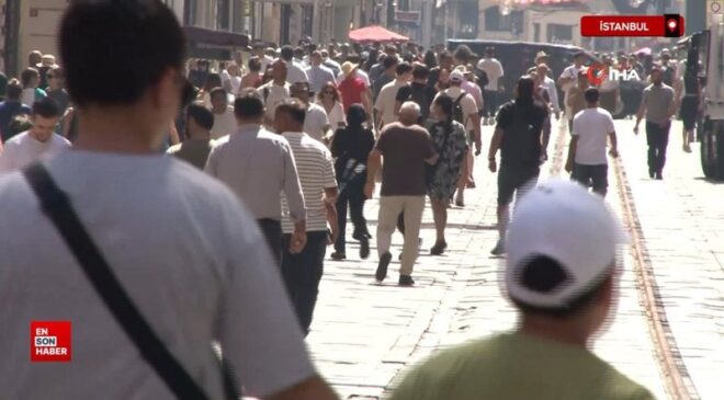 İstanbul’da sıcak hava vatandaşları bunalttı