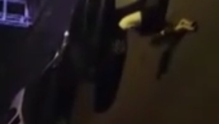 İstanbul’da tartıştığı eşini otomobile bindirmek için zorla yerde sürükledi