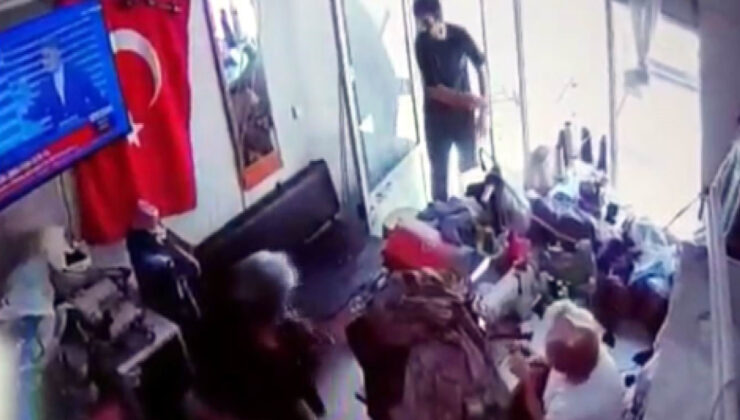 Kayseri’de baba-oğul, bayan terzinin iş yerini basıp darbetti