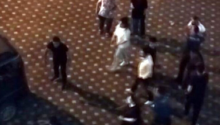 Kayseri’de şoförlerin yanlış park hengamesini polisler ayırdı