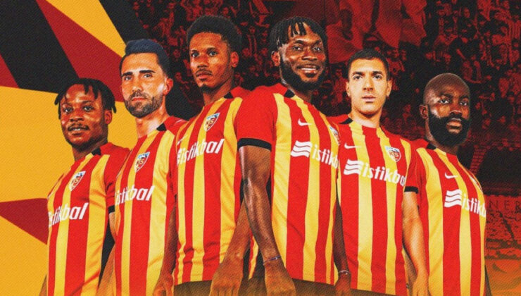 Kayserispor, 6 futbolcu ile vedalaştı