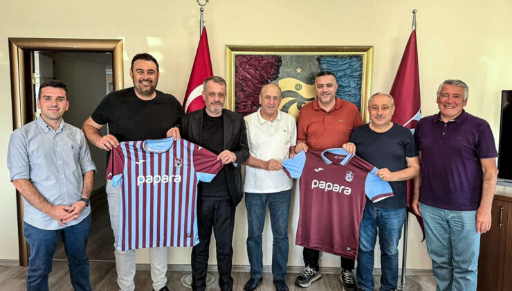 Kıbrıs Türk Futbol Federasyonu’ndan Trabzonspor’a ziyaret