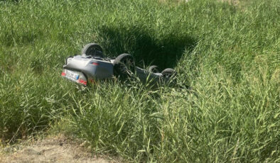 Kırıkkale’de araba takla attı: Birebir aileden 5 yaralı