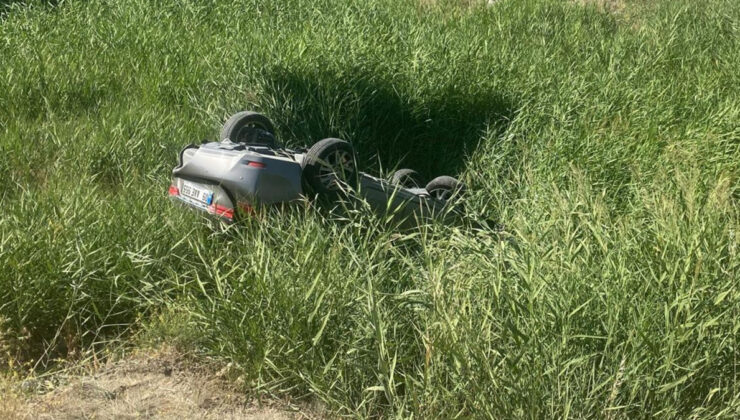 Kırıkkale’de araba takla attı: Birebir aileden 5 yaralı